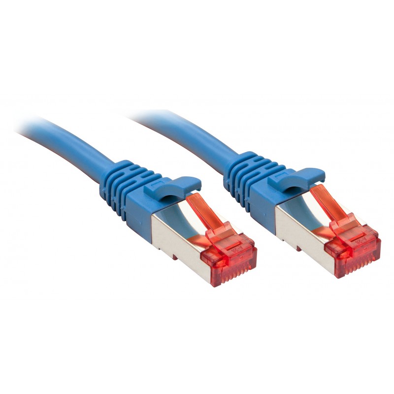 Lindy RJ-45 Cat.6 S FTP 5m cable de red Azul Cat6 S FTP (S-STP) 47721