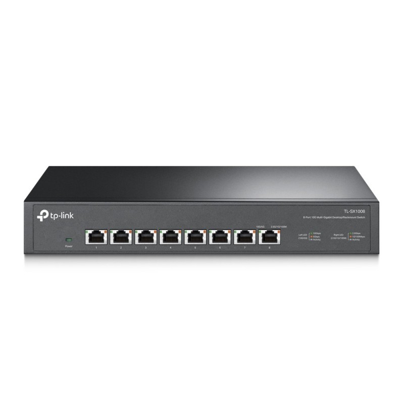 TP-LINK TL-SX1008 switch No administrado 10G Ethernet (100 1000 10000) Negro