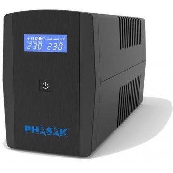 Phasak Sirius Línea interactiva 2,26 kVA 1320 W 4 salidas AC PH 7322