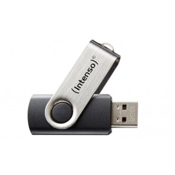 Intenso Basic Line 64GB - USB Type-A - Negro, Plata 3503490