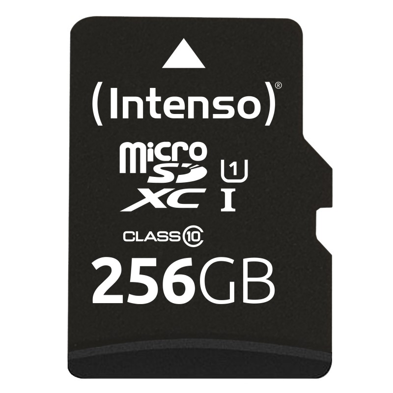 Intenso microSD Karte UHS-I Premium 256GB MicroSD Class 1 (U1) - Clase 10 3423492