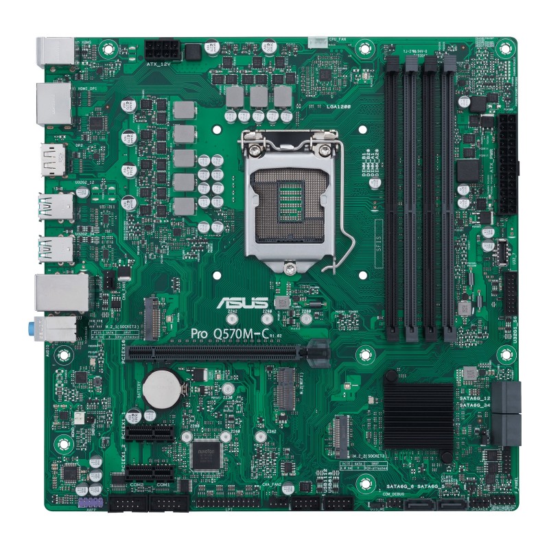 ASUS PRO Q570M-C CSM - LGA 1200 - micro ATX - Intel Q570 90MB1700-M0EAYC