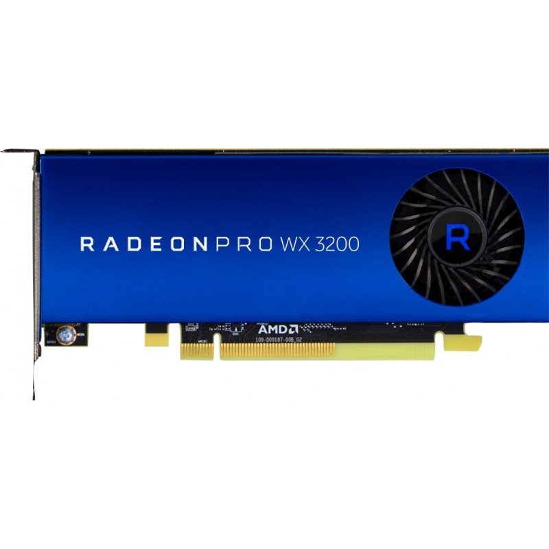 HP AMD Radeon Pro WX 3200 4GB (4)mDP GFX 6YT68AA