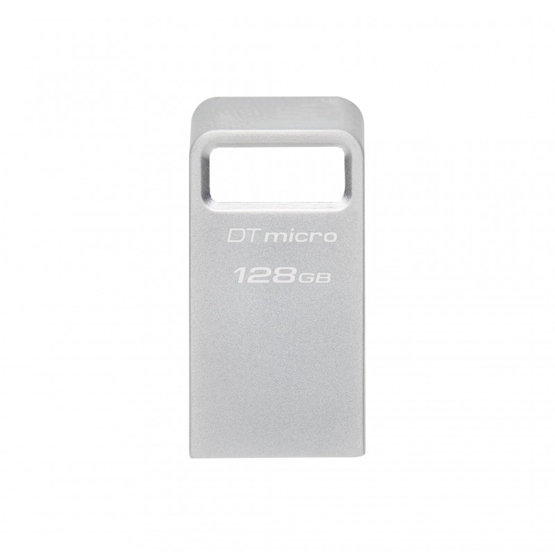 Kingston Technology DataTraveler Micro 128GB - USB Type-A - Plata DTMC3G2 128GB