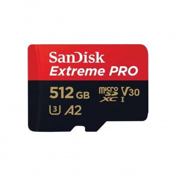 SanDisk Extreme PRO 512GB MicroSDXC Class 3 (U3) - Clase 10 SDSQXCD-512G-GN6MA