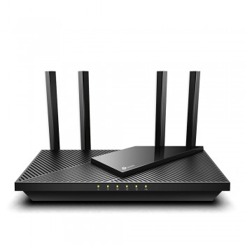 (Reacondicionado) TP-LINK Archer AX55 - Doble banda (2,4 GHz   5 GHz) - Gigabit Ethernet - Negro