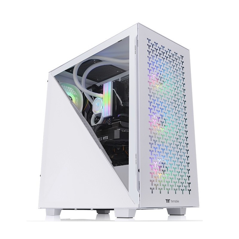 Thermaltake Divider 300 TG Air Snow Midi Tower Blanco CA-1S2-00M6WN-02