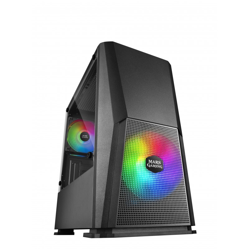 (Reacondicionado) Mars Gaming MCONE FRGB Negro