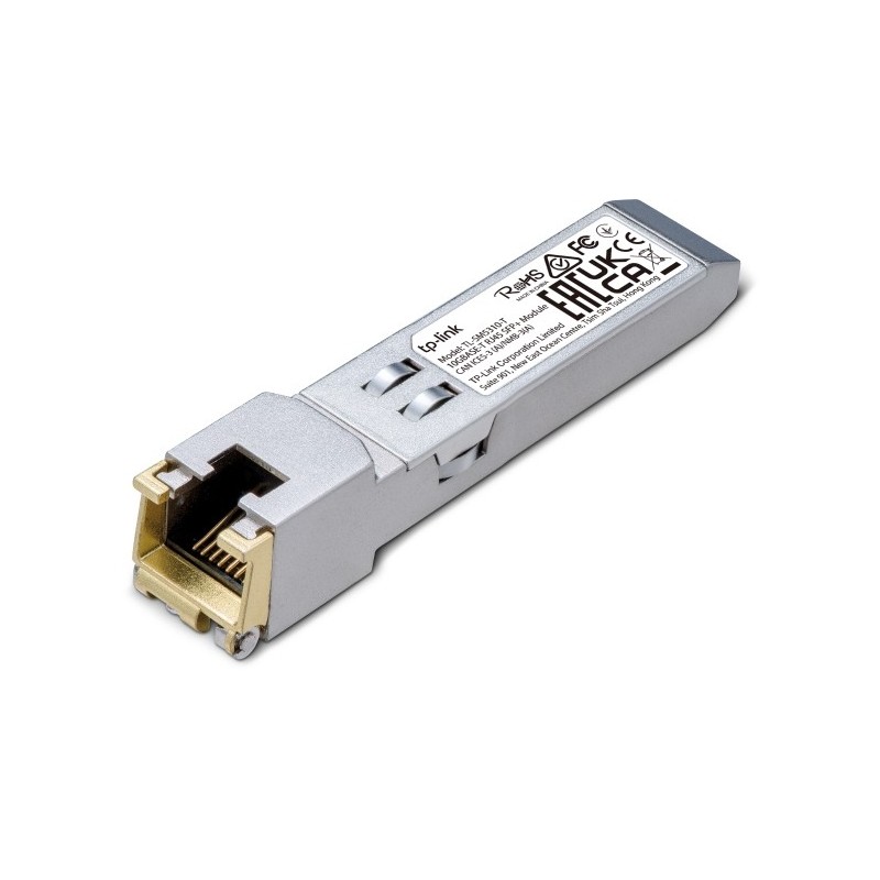 TP-Link TL-SM5310-T red modulo transceptor Fibra óptica 10300 Mbit s SFP+