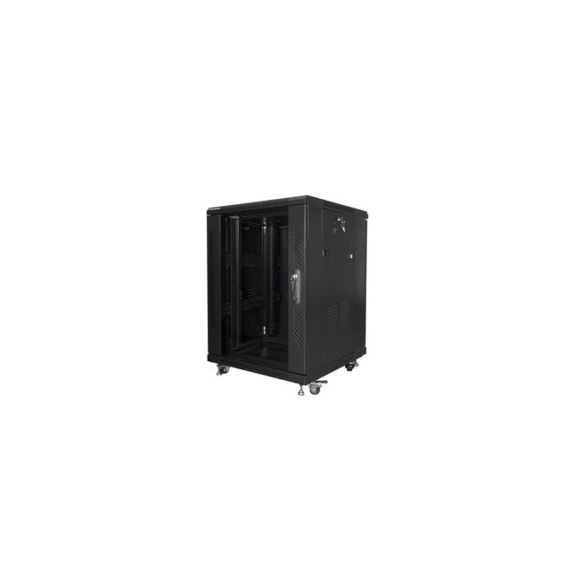 Lanberg FF01-6615-12B armario rack 15U Rack o bastidor independiente Negro