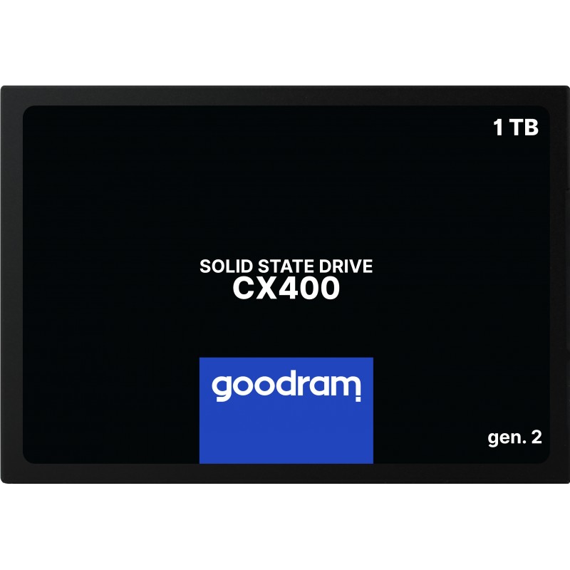 Goodram CX400 gen.2 - 1024GB 2.5" 3D TLC NAND Serial ATA III SSDPR-CX400-01T-G2