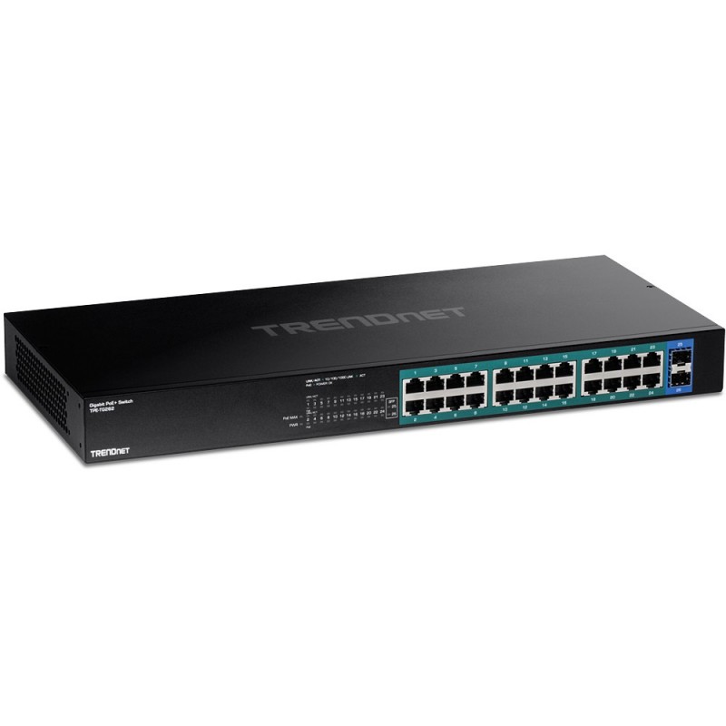 Trendnet TPE-TG262 switch No administrado L2 Gigabit Ethernet (10 100 1000) Energía sobre Ethernet (