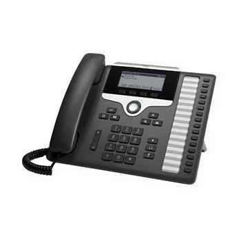 Cisco 7861 teléfono IP Negro, Plata 16 líneas LCD CP-7861-FS
