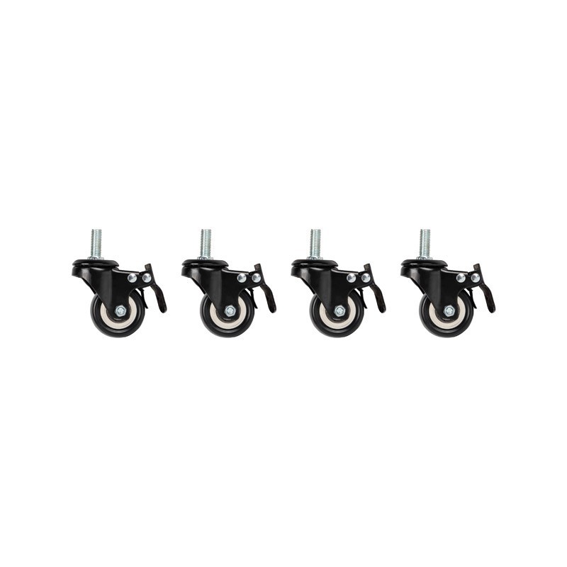 Lanberg AK-1601-B accesorio de bastidor Ruedas giratorias A0037931