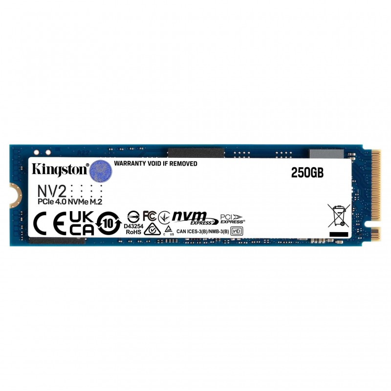 Kingston Technology NV2 - 250GB M.2 PCI Express 4.0 SNV2S 250G