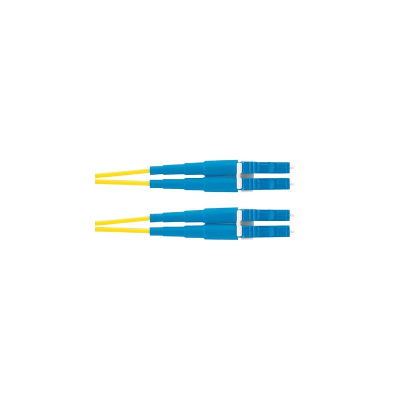 Panduit 2m OS2 LC Duplex cable de fibra optica Amarillo F92ELLNLNSNM002