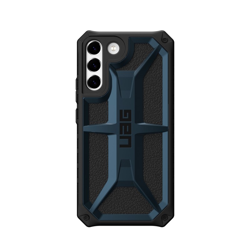 Funda Cuero, Metal, Policarbonato (PC) Negro, Azul para Samsung Galaxy S22 Plus 5G 213431115555