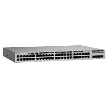 Cisco Catalyst 9200L Gestionado L3 Gigabit Ethernet (10 100 1000) Energía sobre Ethernet (PoE) Gris C9200L-48P-4X-E