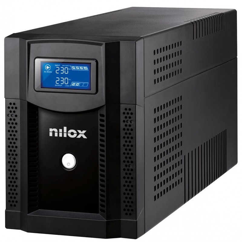 Nilox Premium Line Interactive Sinewave 3.000 Línea interactiva 3 kVA 2100 W 4 salidas AC NXGCLISW3K2X9V2