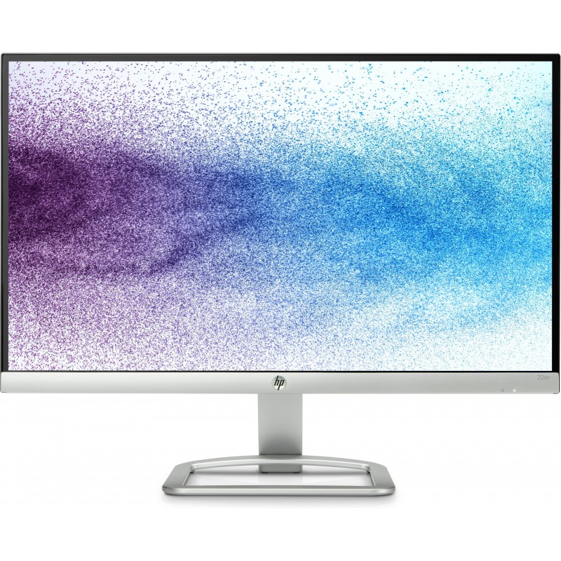 HP 22er - 21.5" Full HD - LED - Plata, Blanco T3M72AAABB