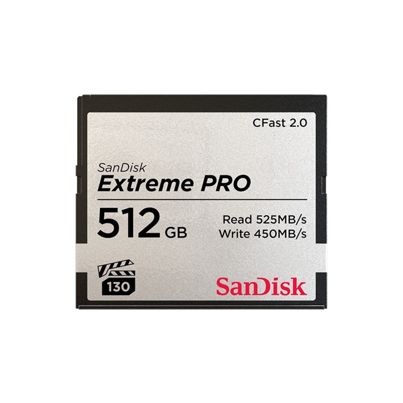SanDisk Extreme Pro 512 GB CFast 2.0 SDCFSP-512G-G46D