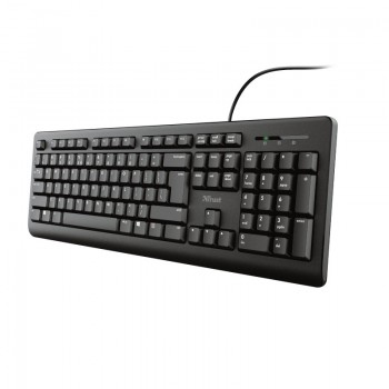 Trust TK-150 teclado USB QWERTY Español Negro 23982