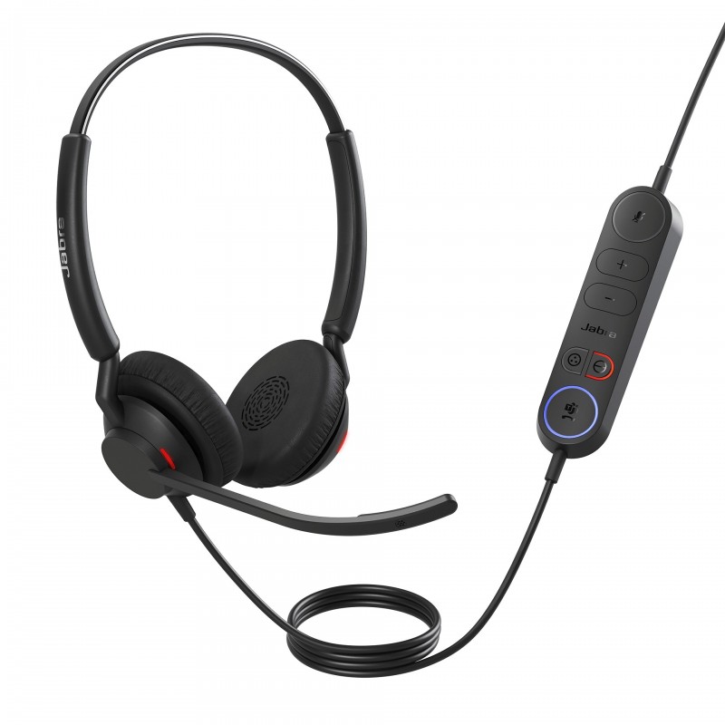 Jabra Engage 40 - (Inline Link) USB-A MS Stereo - Negro 4099-413-279