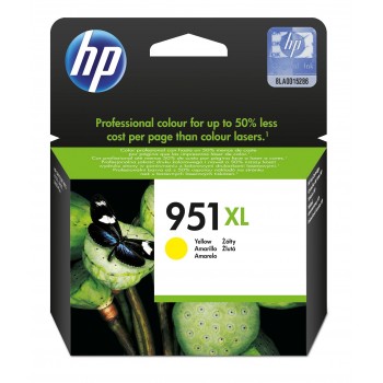 HP Cartucho de tinta original 951XL de alta capacidad amaril Original Amarillo Para HP OfficeJet Pro CN048AEBGY