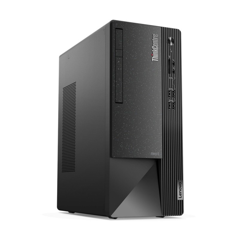 Lenovo ThinkCentre neo 50t - i7-12700 - 16GB - 512GB SSD - Tower - Negro - Windows 11 Pro 11SE004KSP