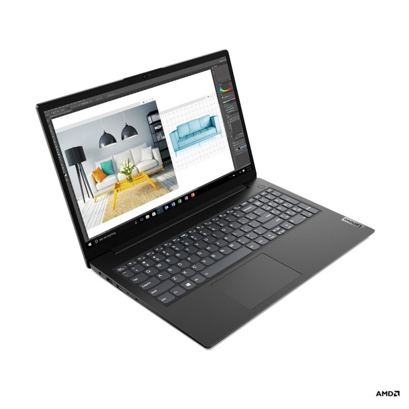 Lenovo V V15 Negro - 15.6" - AMD Ryzen 3 - 8GB - 256GB SSD - Windows 11 Home 82KD00ENSP