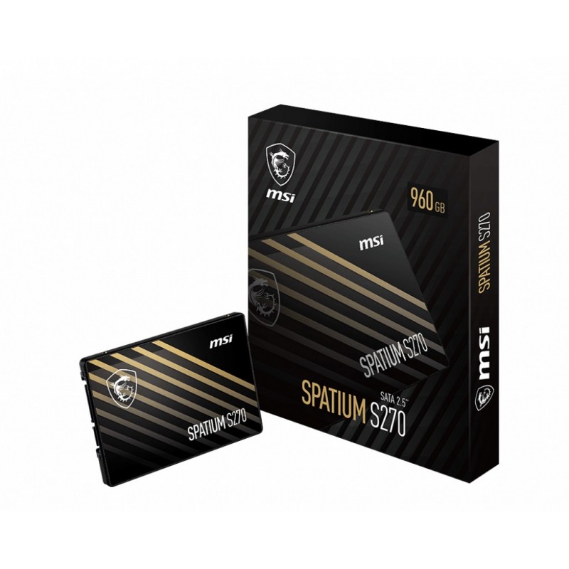 MSI SPATIUM S270 SATA 2.5 240GB - 240GB 2.5" 3D NAND Serial ATA III S78-440N070-P82