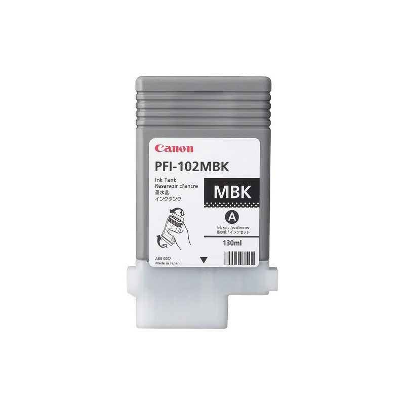 Canon PFI-102MBK Original Negro mate Para imagePROGRAF iPF500 iPF510 iPF600 iPF605 iPF610 iPF650 iPF 0894B001AA