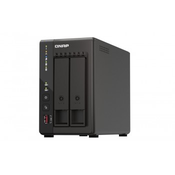 QNAP TS-253E NAS Torre Ethernet Negro J6412 TS-253E-8G