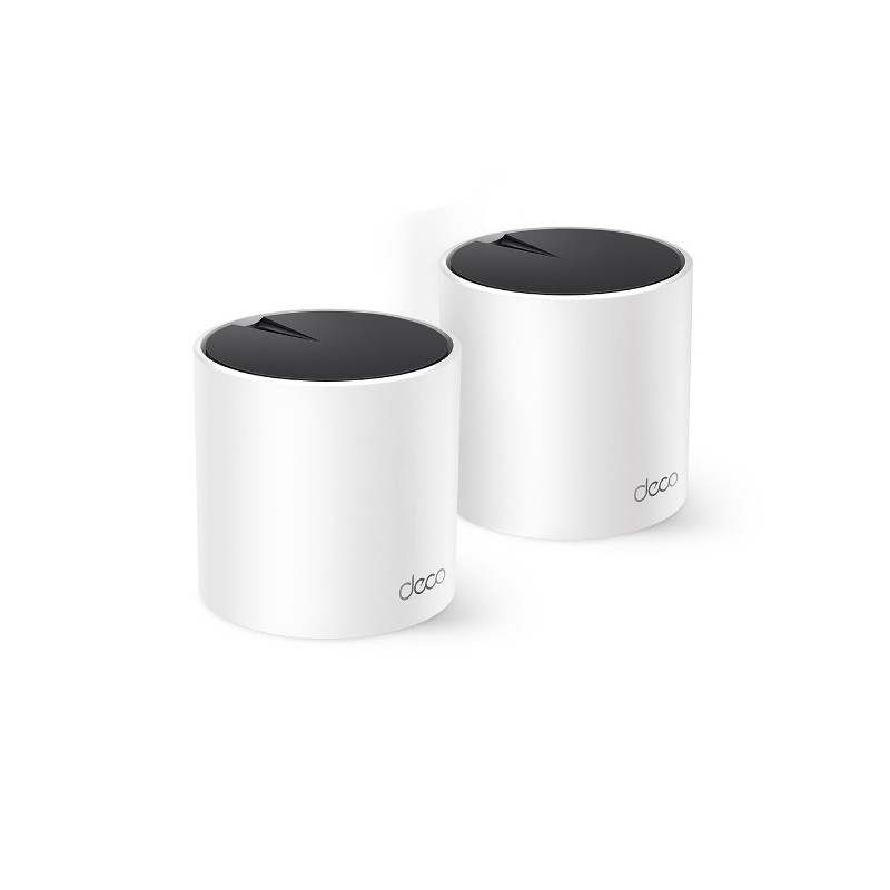 TP-Link AX3000 Doble banda (2,4 GHz   5 GHz) Wi-Fi 6 (802.11ax) Blanco 3 Interno DECOX55-2PK