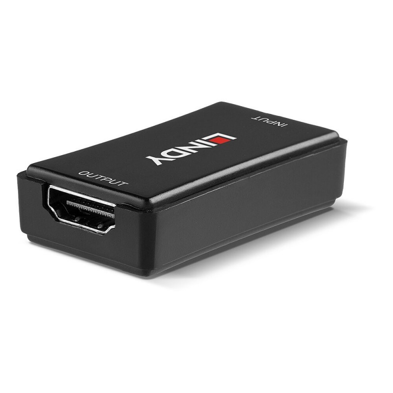 Lindy 38211 extensor audio video Negro