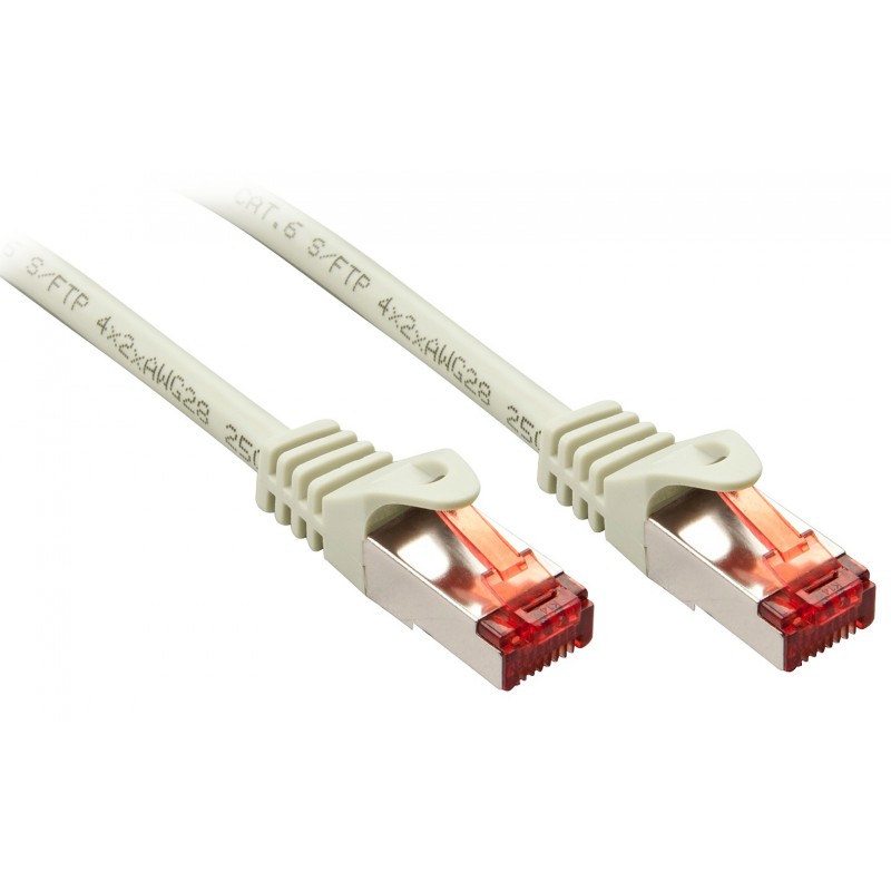 Lindy Cat.6 S FTP 2m cable de red Gris Cat6 S FTP (S-STP) 47344