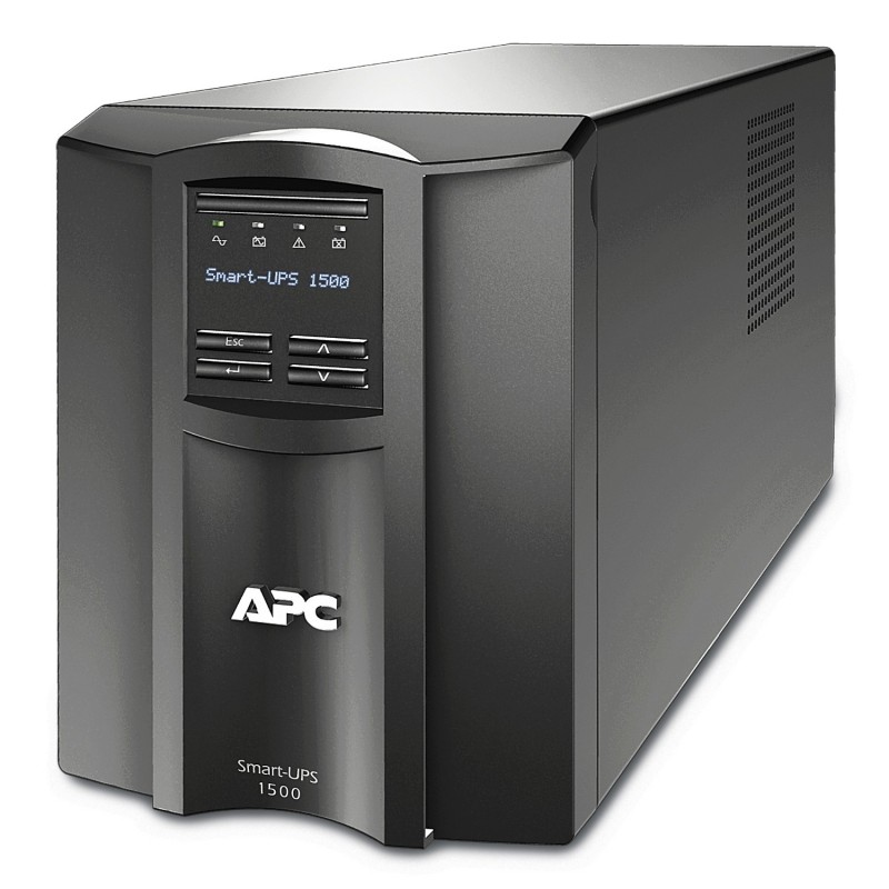 APC Smart-UPS Línea interactiva 1,5 kVA 1000 W 8 salidas AC SMT1500I