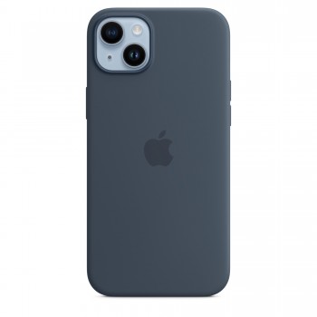 Funda Silicona Azul para Apple iPhone 14 Plus MPT53ZM A