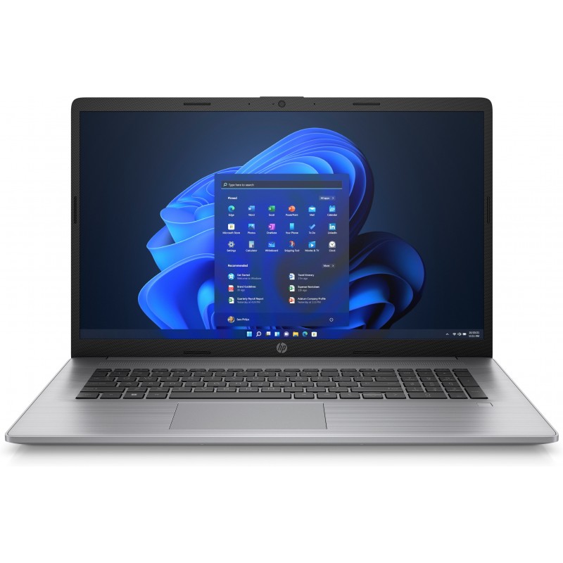 HP 470 G9 Plata - 17.3"" - Intel Core i5 - 16GB - 512GB SSD - NVIDIA GeForce MX550 - Windows 11 Pro 6S789EAABE
