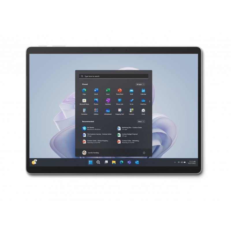 Microsoft Surface Pro 9 Platino - 13" - 512GB QIY-00005