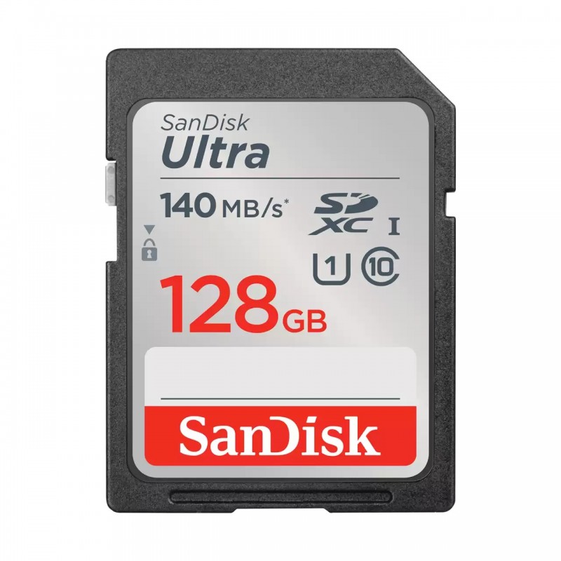 SanDisk Ultra 128GB SDXC Class 1 (U1) - Clase 10 SDSDUNB-128G-GN6IN