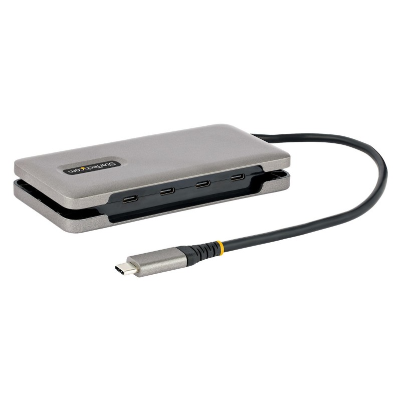 StarTech.com Hub USB C de 4 Puertos, 4 Puertos USB Tipo C, USB 3.1 de 10Gbps - Concentrador Ladrón U HB31CM4CPD3