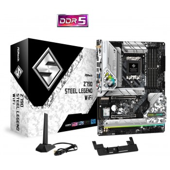Asrock Z790 Steel Legend WiFi - LGA 1700 - ATX - Intel Z790 90-MXBKD0-A0UAYZ