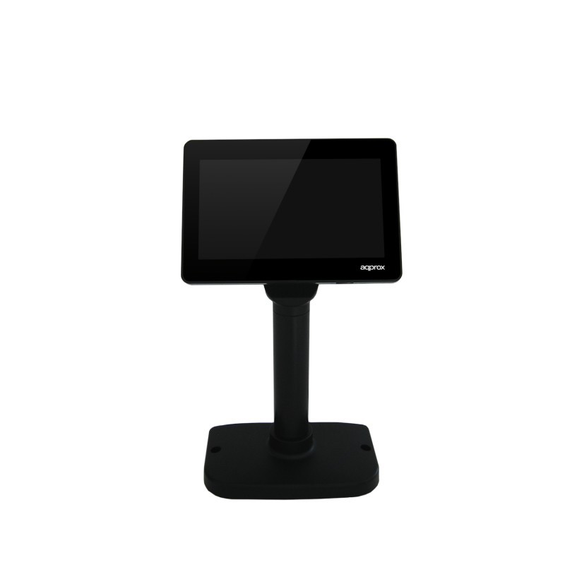 Approx APPVFD02LCD muestra de clientes USB 2.0 Negro