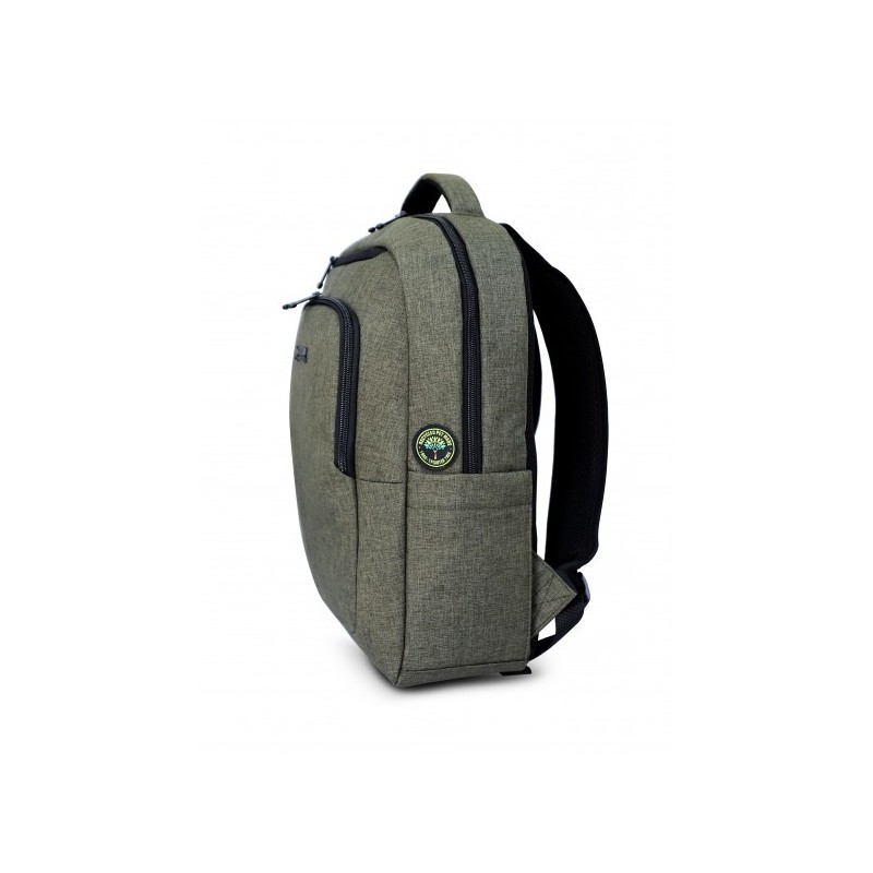Urban Factory CYCLEE City maletines para portátil 39,6 cm (15.6") Mochila Caqui ECB35UF