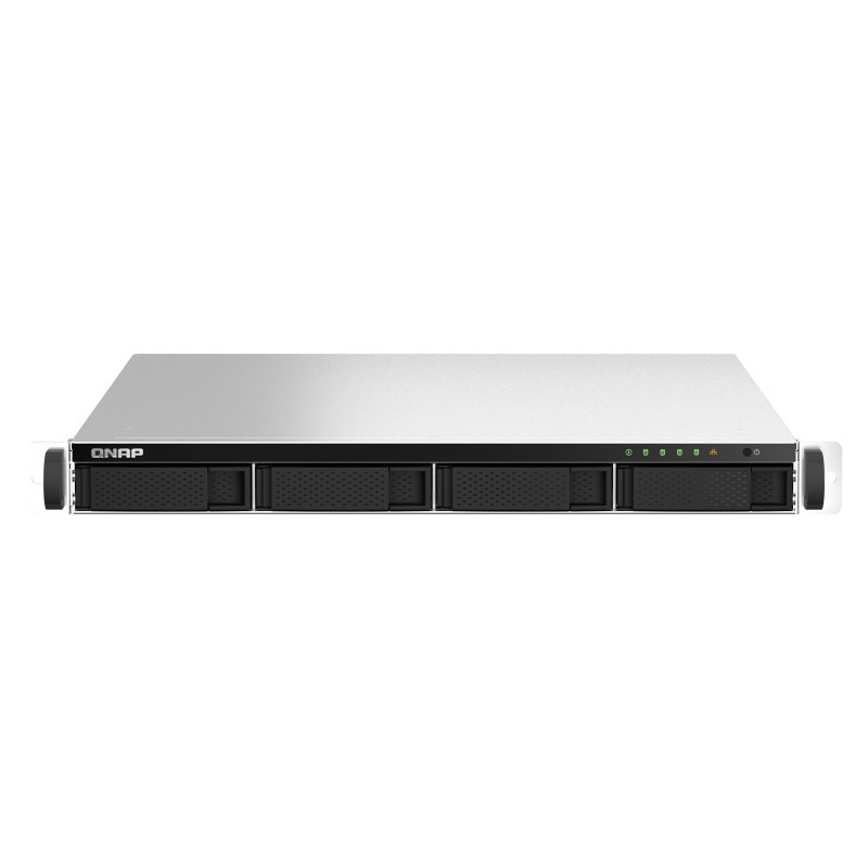 QNAP TS-464U-RP NAS Bastidor (1U) Ethernet Negro N5095 TS-464U-RP-8G
