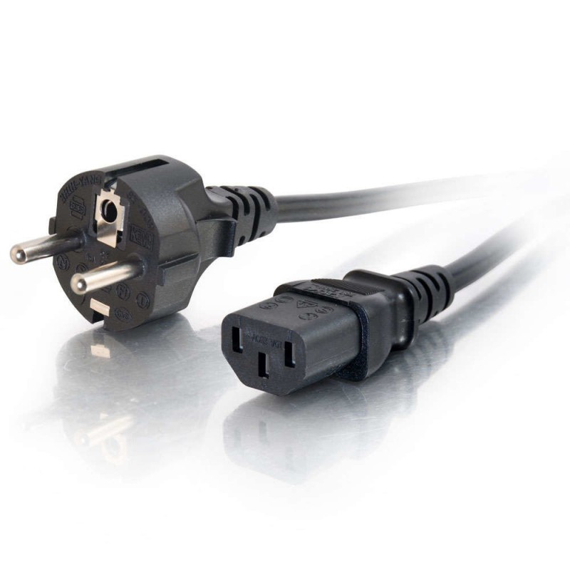 C2G 5m Power Cable Negro CEE7 7 C13 acoplador 88546