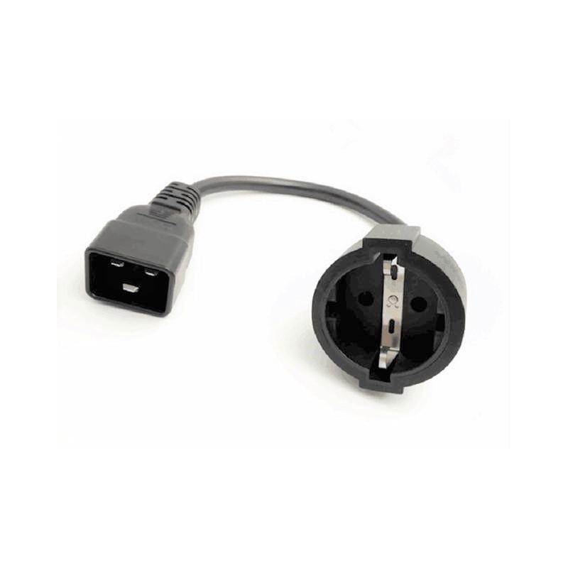 APC EPDU POWER CORD SCHUKO TO C20 0 Negro 0,5 m EPDU-PCC0B