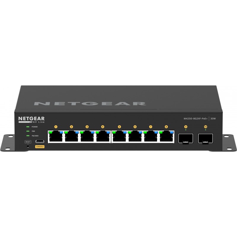 NETGEAR GSM4210PX-100EUS switch Gestionado L2 L3 Gigabit Ethernet (10 100 1000) Energía sobre Ethern