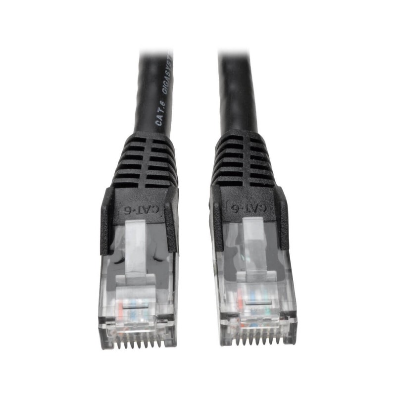 Tripp Lite N201-005-BK Cable Ethernet (UTP) Patch Moldeado Snagless Cat6 Gigabit (RJ45 M M), Negro,